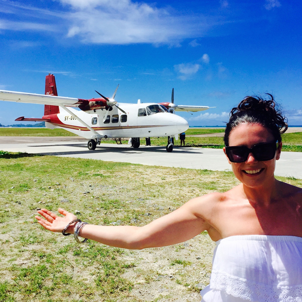 lisa-cannon-honeymoon-plane
